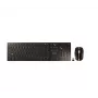 CHERRY DW 9100 schlank Tastatur Maus enthalten Universal RF Wireless + Bluetooth QWERTY US Englisch Schwarz