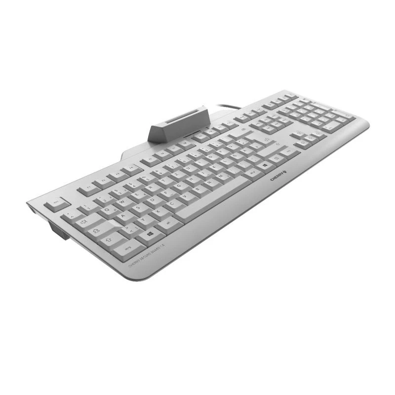 CHERRY JK-A0400CH-0 Tastatur Büro USB QWERTZ Schweizer Grau
