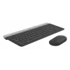 LOGITECH schlank Wireless Tastatur And Maus Combo Mk470 - Graphite - Azerty Französisch
