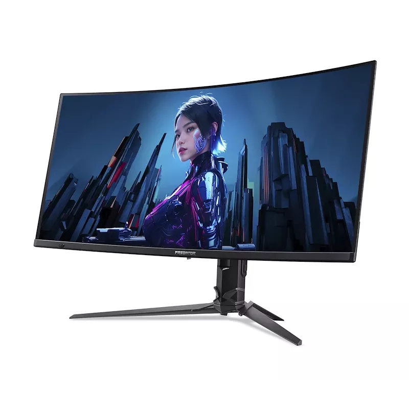 Acer Predator X34 X5bmiiphuzx 34-Zoll UWQHD QD-OLED gebogener Monitor, 3440x1440, 240 Hz