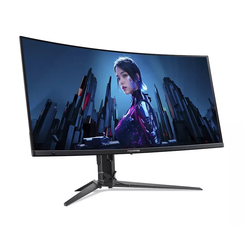 Acer Predator X34 X5bmiiphuzx 34-Zoll UWQHD QD-OLED gebogener Monitor, 3440x1440, 240 Hz