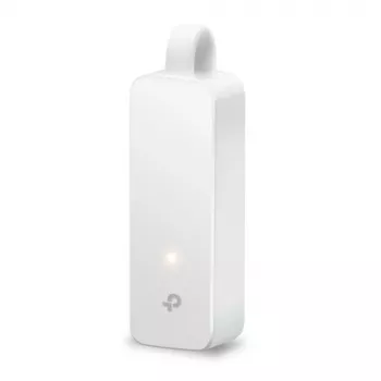 TP-Link UE330C USB-C-Hub mit 3 USB-3.0-Anschlüssen und Gigabit-Ethernet, Weiß