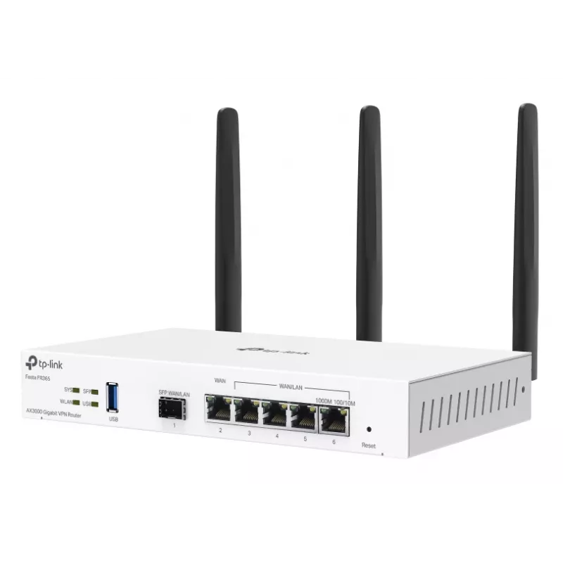 TP-Link FESTA FR365 Wireless Router Gigabit Ethernet Dual-Band (2,4 GHz + 5 GHz oder 2,4 GHz + 6 GHz) Weiß