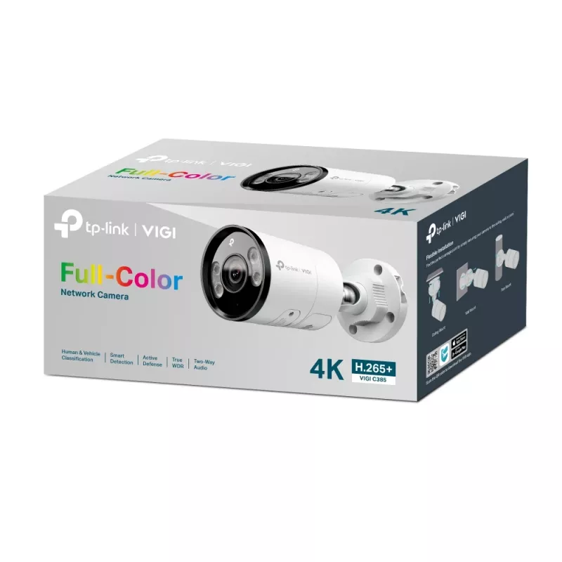 TP-Link VIGI C385 Bullet IP-Sicherheitskamera Außenbereich 3840 x 2160 Pixel Wand