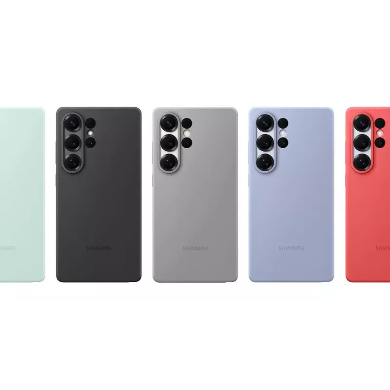 Samsung Silikon-Hülle Galaxy S25 Ultra Minzfarbe