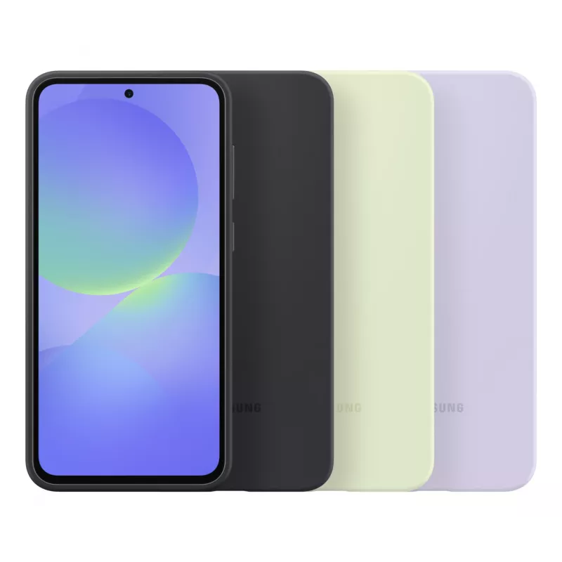 Samsung EF-PA366 Silikonhülle für Galaxy A36, Hellgrün