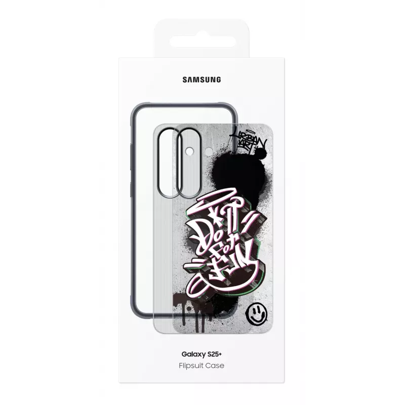 Samsung EF-JS936 Flipsuit Rugged Case für Galaxy S25+, Schwarz