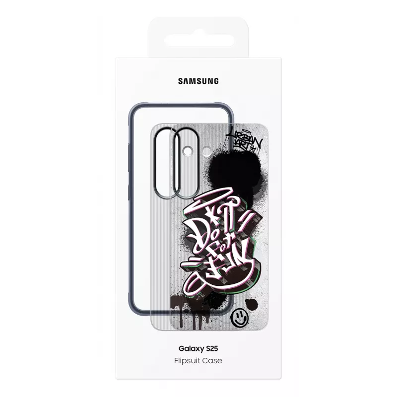 Samsung EF-JS936 Flipsuit Rugged Case für Galaxy S25+, Schwarz