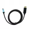 i-tec USB-C DisplayPort Kabeladapter 4K / 60 Hz 200 cm, 2 m, USB Type-C, DisplayPort, Stecker, Stecker, 3840 x 2160 Pixel