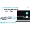i-tec USB-C Metall Ergonomische 3x 4K Display Dockingstation + Power Delivery 100 W