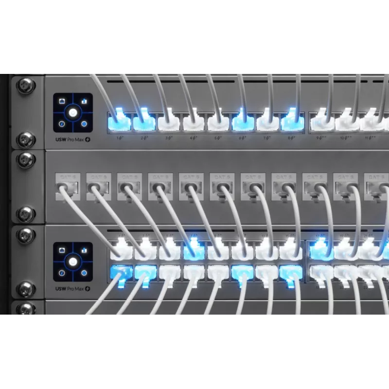 Networking-Patchkabel UBIQUITI UACC-Cable-Patch-EL-3M-W – Cat6, 3 m, 2,5 GbE, PoE++ (4PPoE), weiß