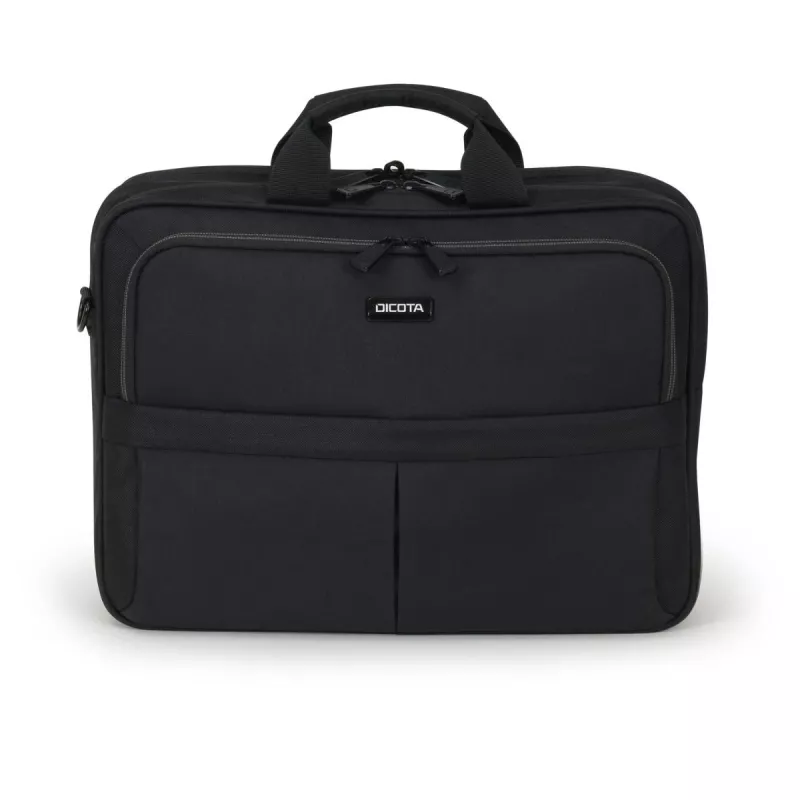 DICOTA Top Traveller Scale - 14-15,6 Zoll Notebook-Tasche - Schwarz / 600d recyceltes PET