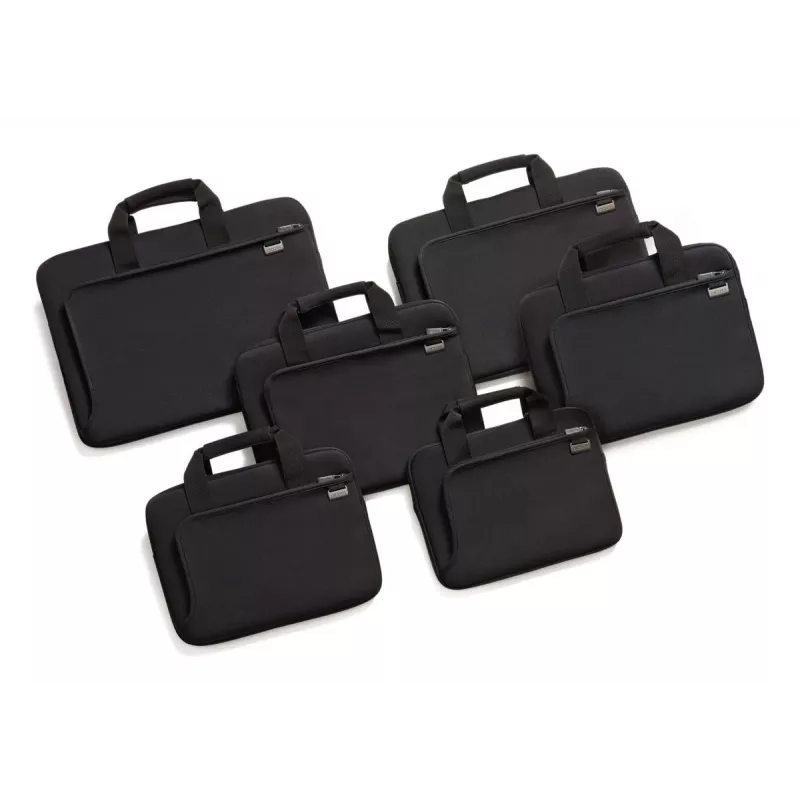 DICOTA Smart Skin - 15-15,6-Zoll-Notebookhülle - Schwarz / Neopren mit 100% recyceltem Oberflächenstoff