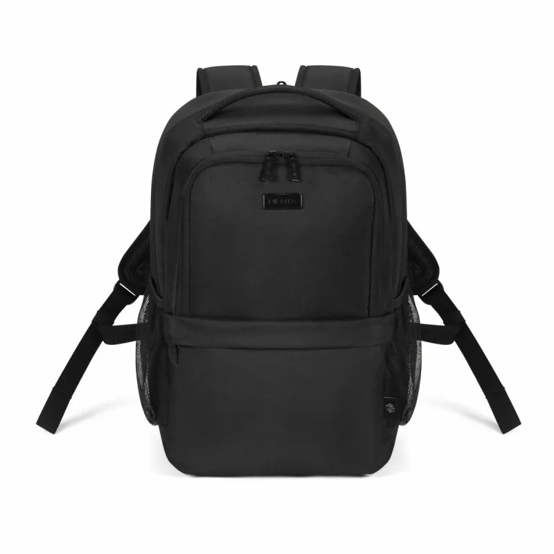 DICOTA Eco Core - 15-17.3in Notebook-Rucksack - Schwarz / 300d 100% recyceltes PET-Polyester