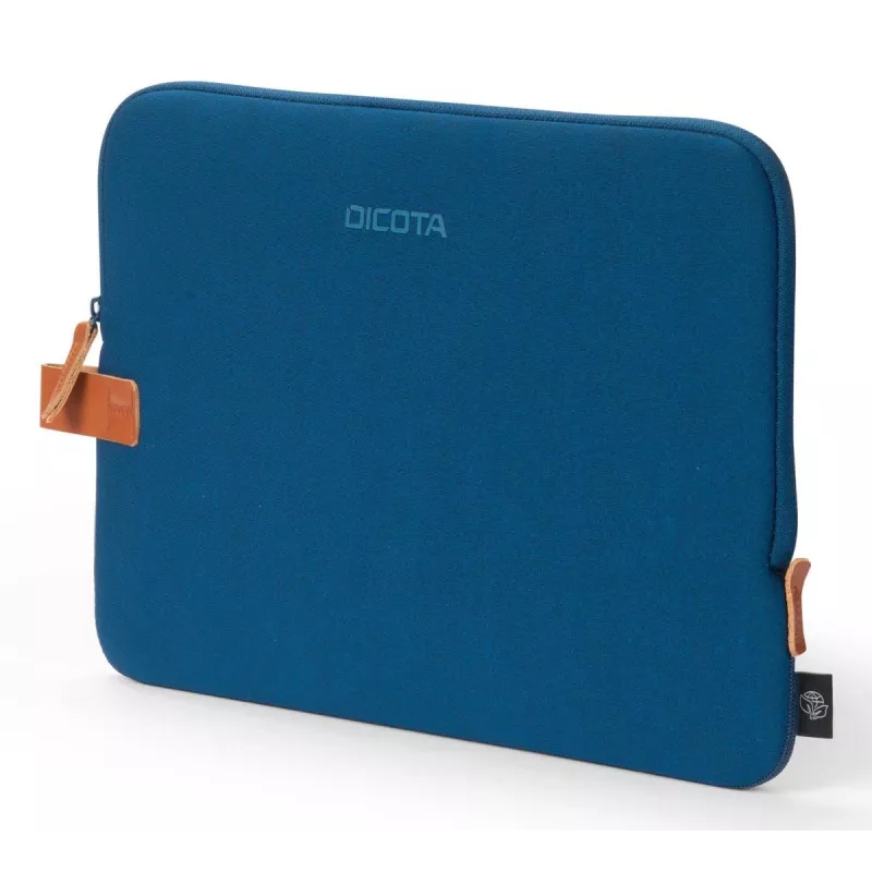 DICOTA Skin Urban- 14in MacBook Sleeve - Navy Blue / Recycled Polyester Neoprene Fabric