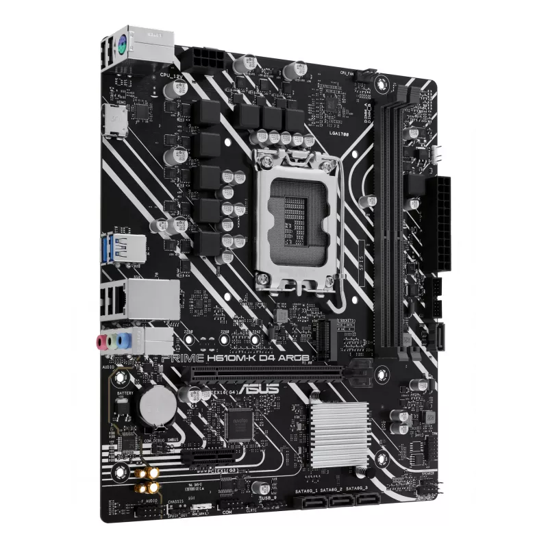 ASUS PRIME H610M-K D4 ARGB Intel H610 LGA 1700 micro ATX