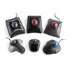 Kensington Expert Maus Wireless Trackball, beidhändig, optisch, RF Wireless + Bluetooth, 400 DPI, Schwarz