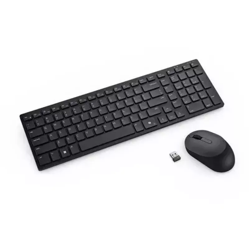 Tastatur-Maus-Set DELL KM555 Universal RF Wireless + Bluetooth QWERTZ Deutsch Schwarz