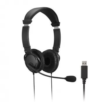 Kensington Classic USB-A Headset mit Mikrofon und Lautstärkeregelung