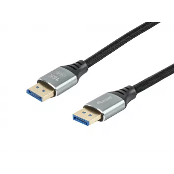 Equip DisplayPort 2.1 Premium-Kabel, 1,0 m, 16K/60Hz, 54 Gbit/s
