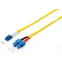 Equip LC / SC LWL-Patchkabel, OS2, 5.0m, 5 m, OS2, LC, SC