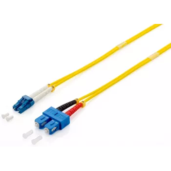 Equip LC / SC Glasfaser-Patchkabel, OS2, 10m