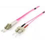Equip LC/SC Glasfaser-Patchkabel, OM4, 3m