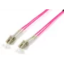 Equip LC/LC Glasfaser-Patchkabel, OM4, 0,5 m