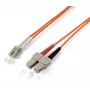 Equip LC/SC 62.5/125μm 1.0m InfiniBand/Glasfaserkabel 1 m SC Orange