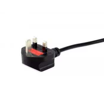 Equip UK-Netzkabel, C13 auf BS1363, 7,5 m, 10 A Sicherung