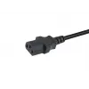 Equip 112110 Netzkabel Schwarz 1,8 m CEE7/7 IEC C13
