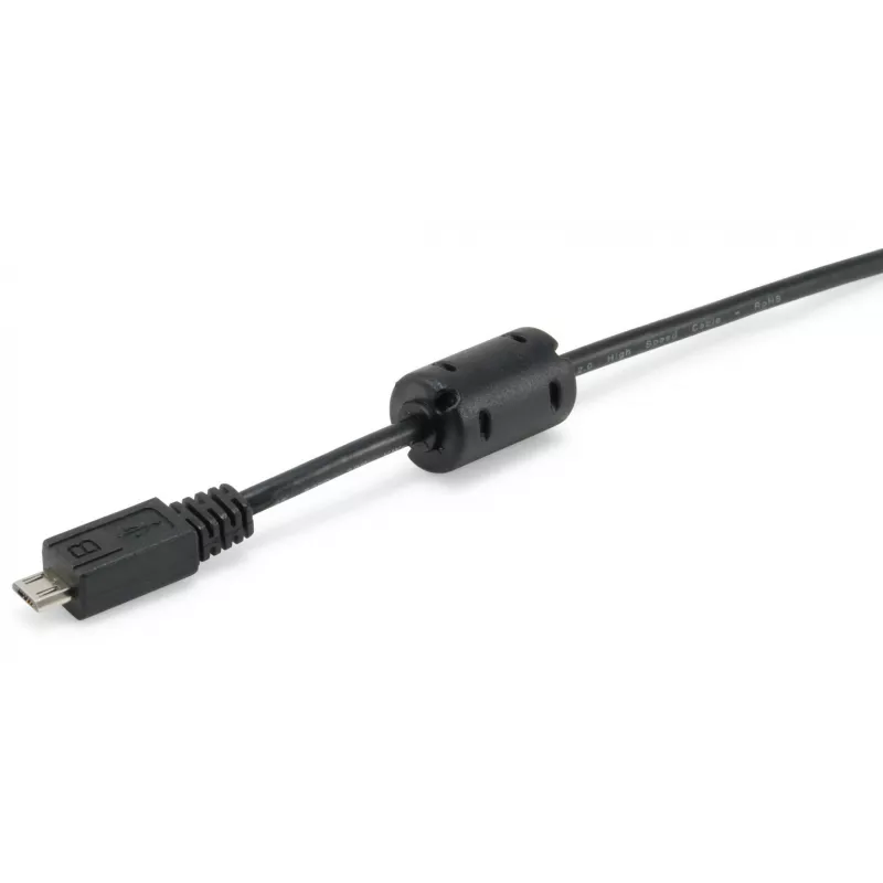 USB 2.0 Typ-A auf Micro-B Kabel Equip 128551 1,8 m Schwarz