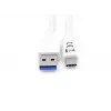 Equip USB 3.2 Gen 1 Type-C auf A Kabel, M/M, 1 m, 1 m, USB A, USB C, USB 3.2 Gen 1 (3.1 Gen 1), 5 Gbit/s, Weiß