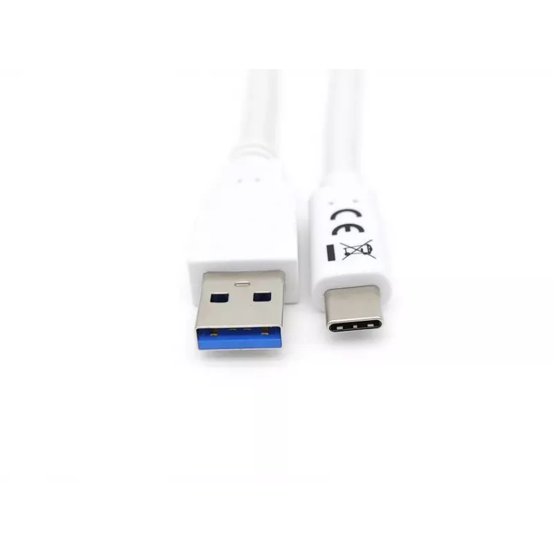Equip USB 3.2 Gen 1 Type-C auf A Kabel, M/M, 1 m, 1 m, USB A, USB C, USB 3.2 Gen 1 (3.1 Gen 1), 5 Gbit/s, Weiß