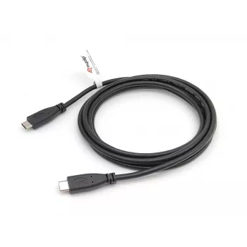 Equip USB 2.0 Type-C to C, M/M, 2.0 m, 2 m, USB C, USB C, USB 2.0, 0.48 Gbit/s, Schwarz