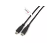 Equip USB 2.0 Type-C to C, M/M, 2.0 m, 2 m, USB C, USB C, USB 2.0, 0.48 Gbit/s, Schwarz