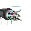 Equip USB-C-zu-Seriell-DB9-Kabel M/M 1,5 m Schwarz