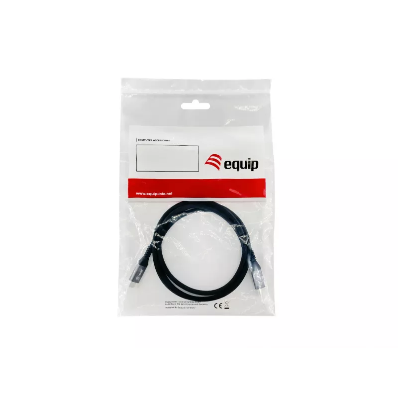 Equip USB 3.2 Gen 2 C-C-Verlängerungskabel, M/F, 1,0 m, 4K/60Hz, 10 Gbit/s