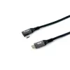Equip USB 2.0 C-zu-C 90°-Winkelkabel, M/M, 3,0 m, 100 W mit Emark-Chipsatz