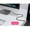 Equip USB-C zu C Aktives Optisches Kabel, M/M, 5,0 m, PD 60 W, 4K/60 Hz, 10 Gbit/s, Video+Daten+PD