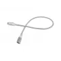Equip USB 3.2 Gen 2 C-auf-C-Verlängerungskabel, 0,5 m, M/F, 4K/60Hz, 10 Gbit/s, Weiß