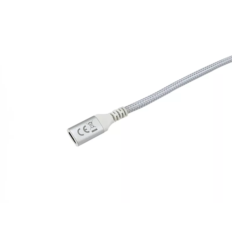 Equip USB 3.2 Gen 2 C-auf-C-Verlängerungskabel, 0,5 m, M/F, 4K/60Hz, 10 Gbit/s, Weiß