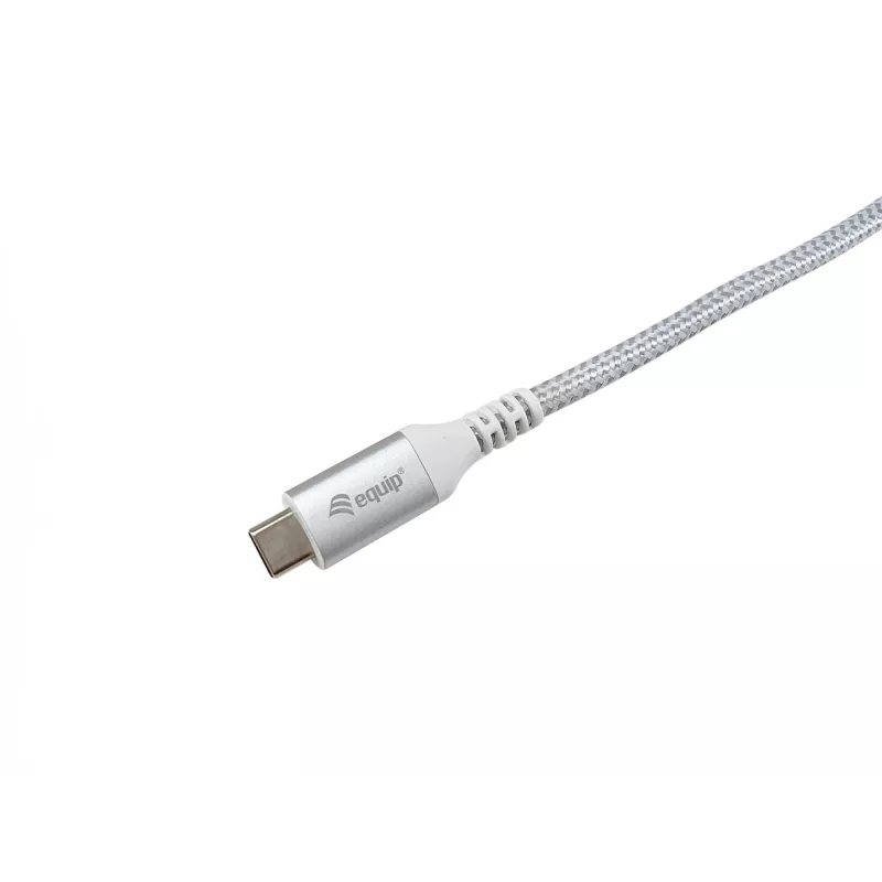 Equip USB 3.2 Gen 2 C-auf-C-Verlängerungskabel, 0,5 m, M/F, 4K/60Hz, 10 Gbit/s, Weiß