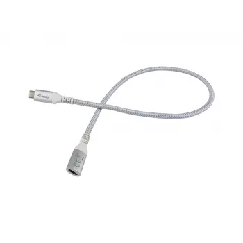 Equip USB 3.2 Gen 2 C-auf-C-Verlängerungskabel, 1,0m, M/F, 4K/60Hz, 10Gbps, Weiß