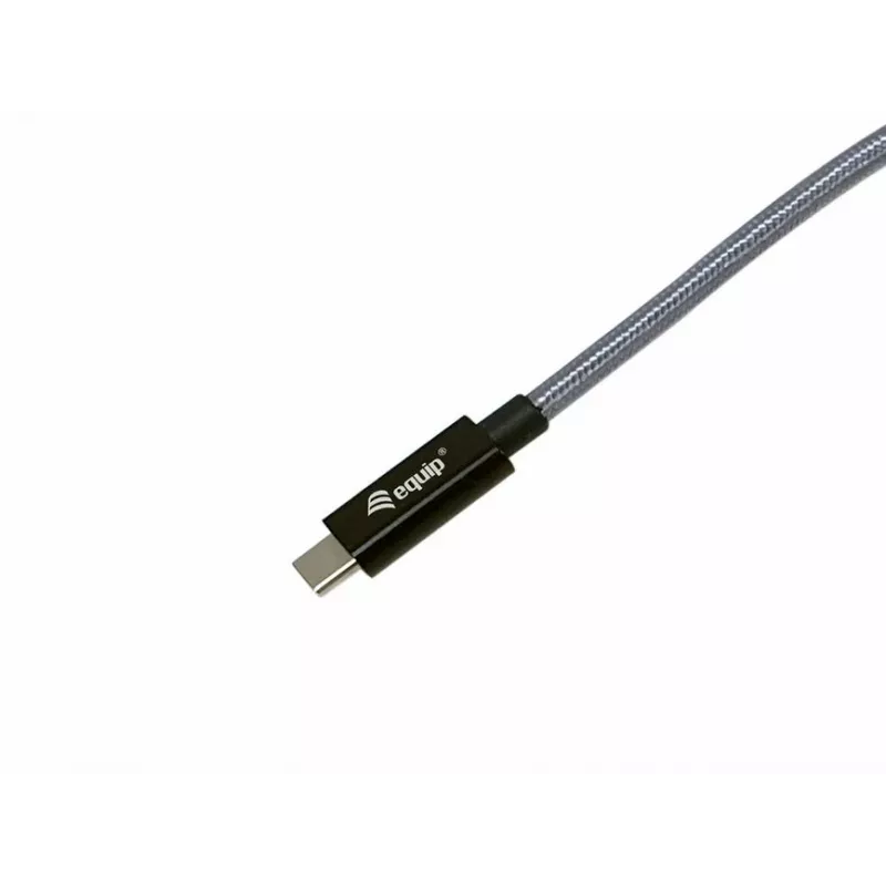 Equip USB 3.2 Gen 2x2 C zu C U-Stecker Kabel, 1,0 m, Schwarz, M/M, PD240W, 4K/60Hz, 20 Gbps