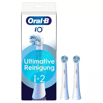 Oral-B iO Ultimate Clean Ersatzbürstenköpfe, weiß, 2 Stk.