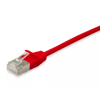Netzwerkkabel Equip Cat.6A F/FTP schlank-Patchkabel RJ-45 20 m Rot