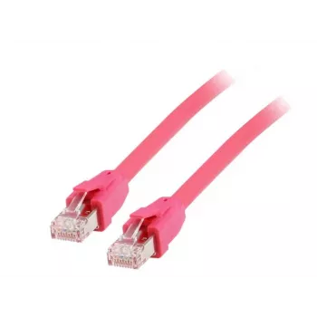 Equip Cat 8.1 S/FTP (PIMF) Patchkabel, LSOH, 1,0 m, Rot