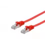 Equip Cat.6A U/FTP Flach-Patchkabel, 0,5 m, Rot