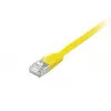 Netzwerkkabel Equip Cat.6A U/FTP Flach-Patchkabel RJ-45 1,0 m Gelb